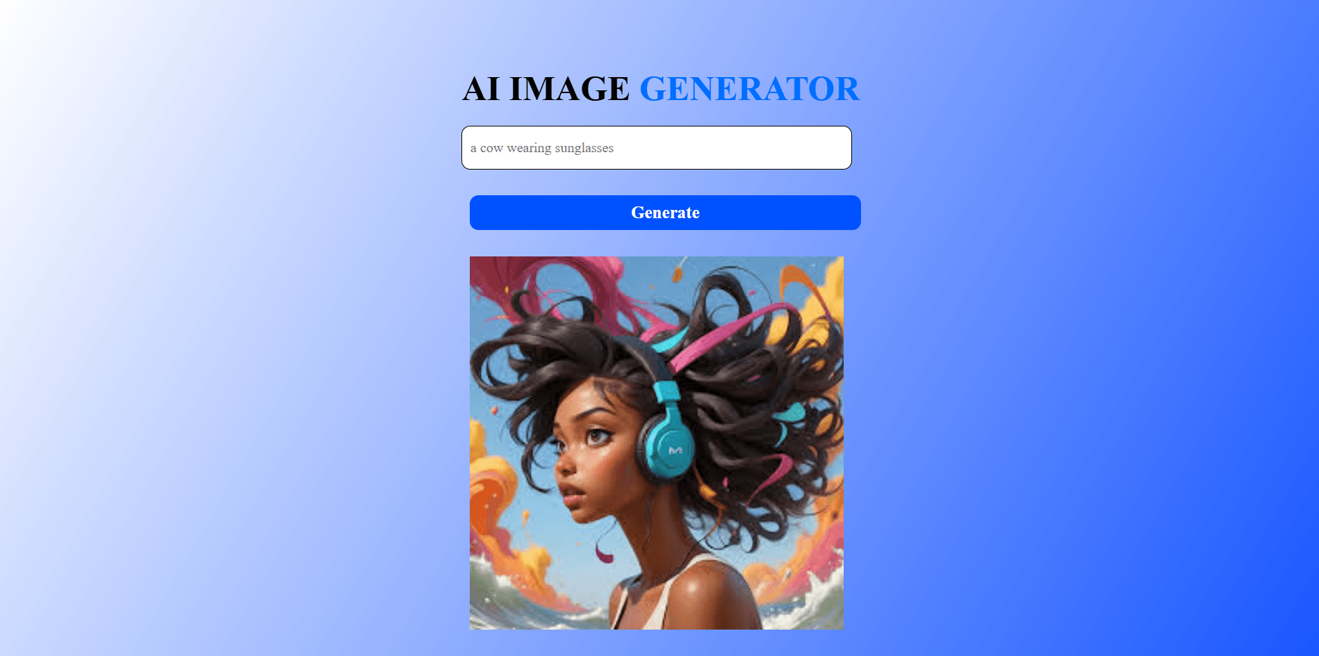 AI Image Generator - MERN Stack + Gemini API